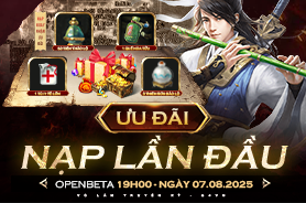 ƯU ĐÃI NẠP LẦN ĐẦU